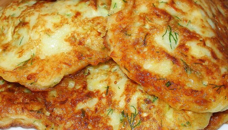 Оладьи кабачковые семейный рецепт	