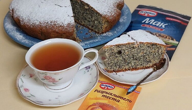 Маковый пирог