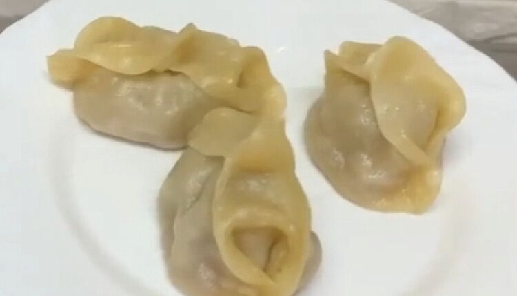Манты из свинины