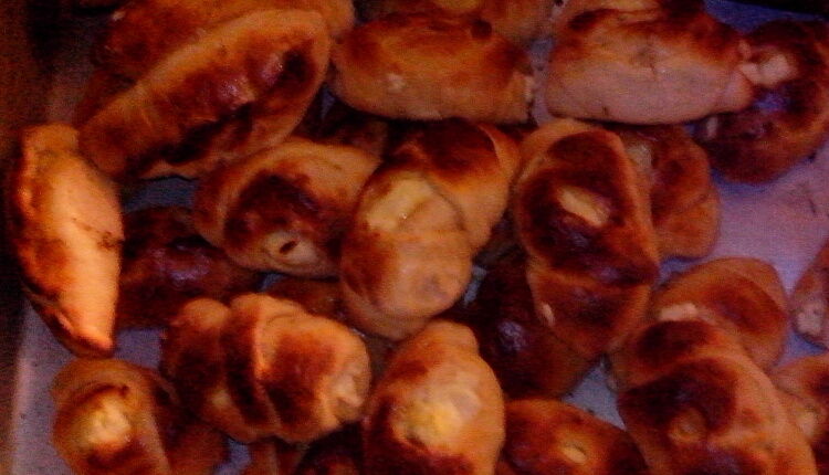 Булочки Розочки с творогом 