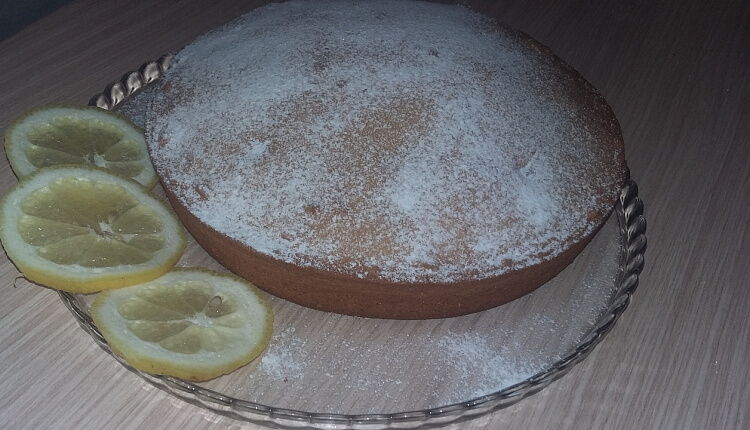 Лимонный кекс