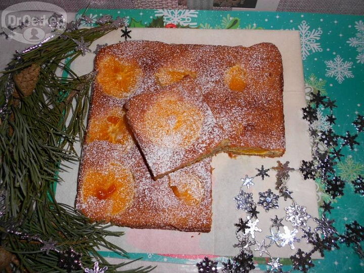 Апельсиновый пирог фото