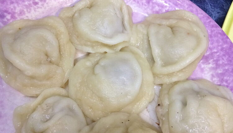 Пельмени в пароварке с рубленным мясом