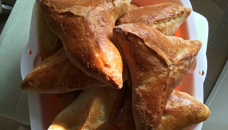 Пирожки с разными начинками