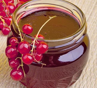 Желе из смородины красной фото