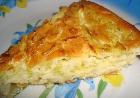 Ленивый капустный пирог фото рецепта