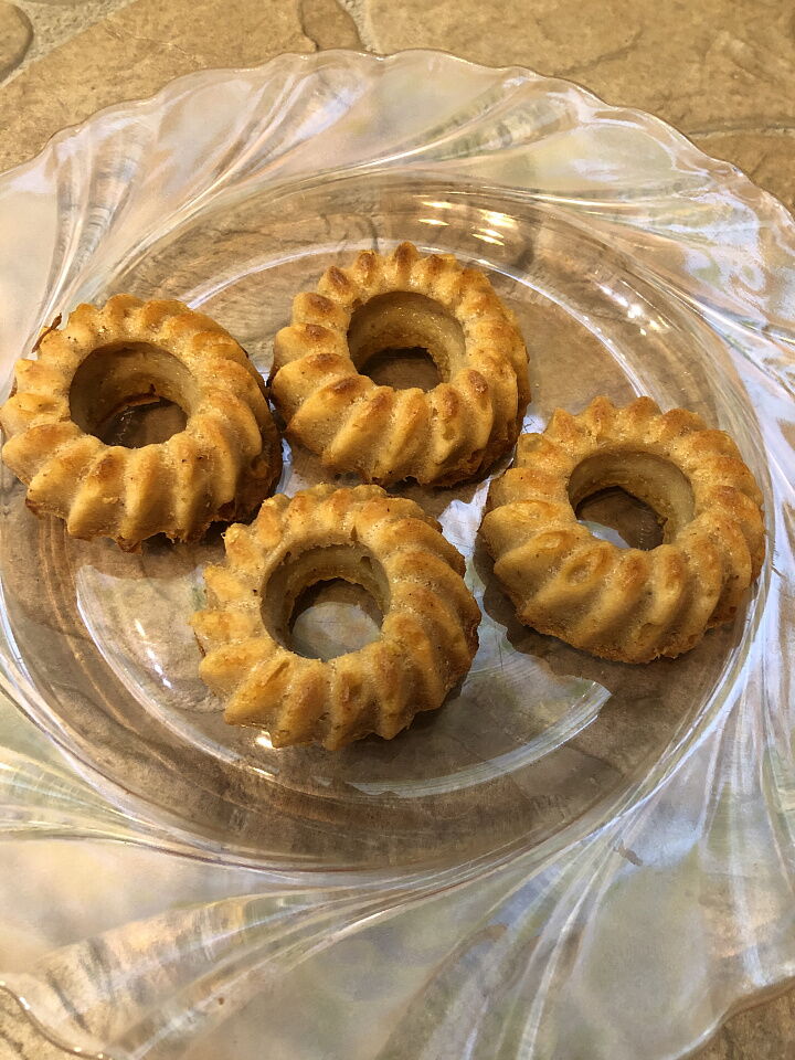 Кексы из остатков кукурузной каши фото