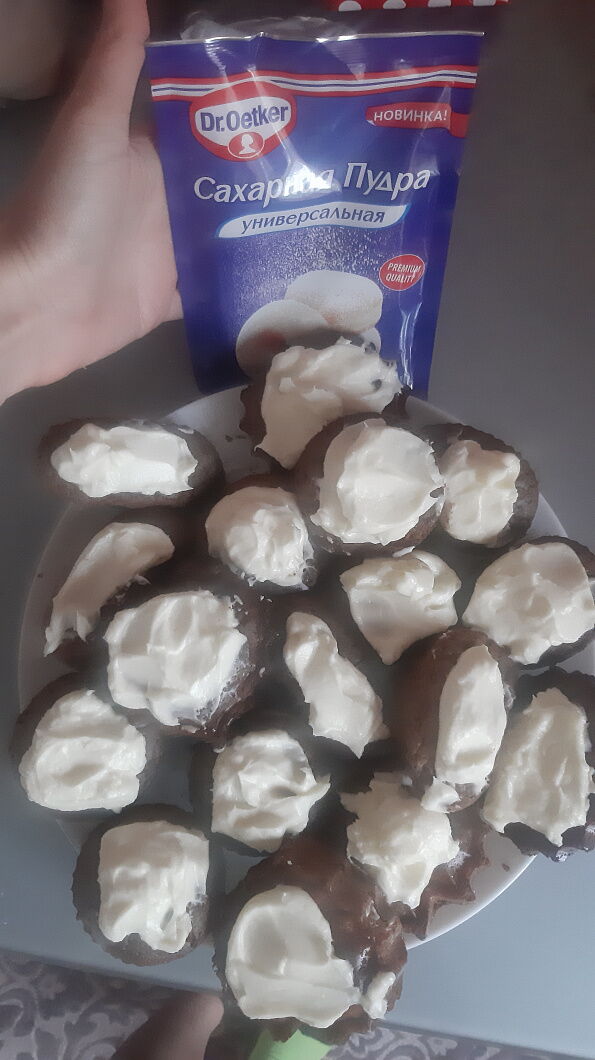Крем чиз для кексов фото