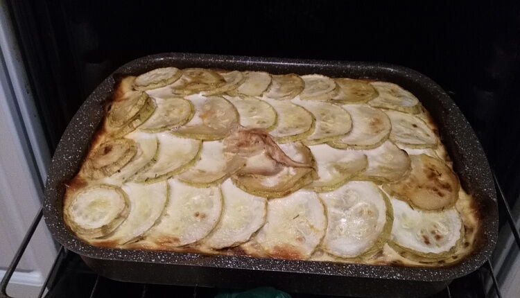Итальянский пирог с кабачками