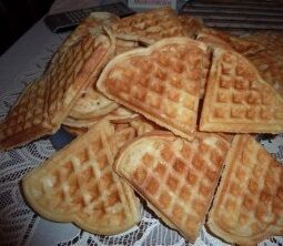 Фото рецепта Необычные мягкие вафли