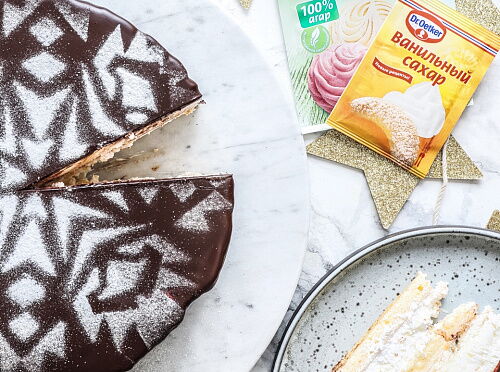 Фото рецепта Торт Птичье Молоко