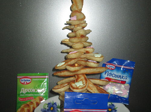 Фото рецепта румяная елочка