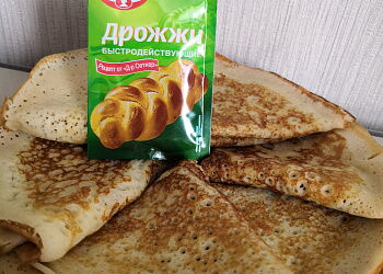 Блины на дрожжах