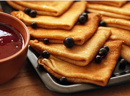 Фото рецепта Блины на кефире: очень вкусный проверенный рецепт!