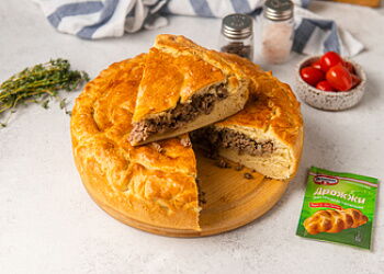 Пирог с мясом 🥧