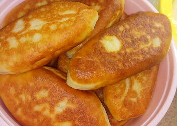 Пирожки с картошкой и печенью