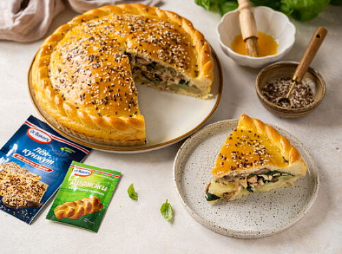 Фото рецепта Пирог сытный