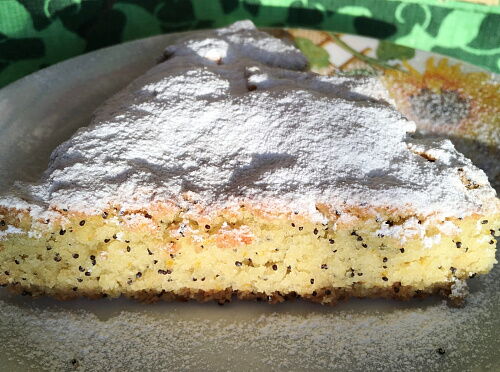 Фото рецепта Апельсиновый пирог с маком