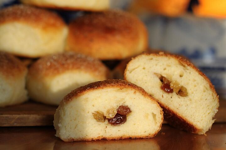 Сдоба творожная с изюмом пошаговый рецепт с фото
