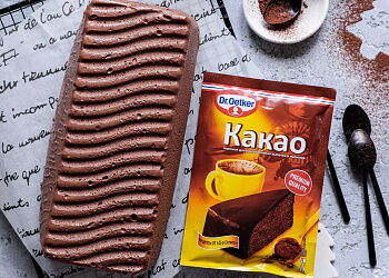 Муссовый шоколадный торт рулет