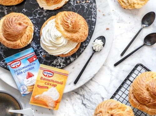 Фото рецепта Профитроли