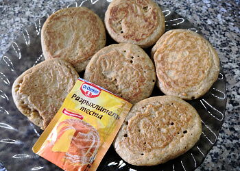 Оладьи из цельнозерновой муки