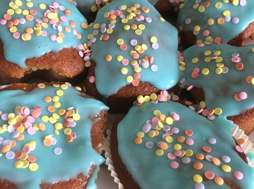 Фото рецепта Маффины на кефире