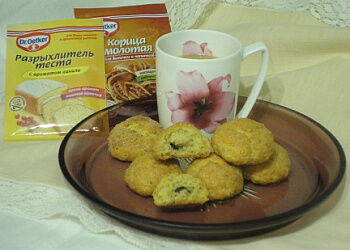 Песочное печенье с изюминкой