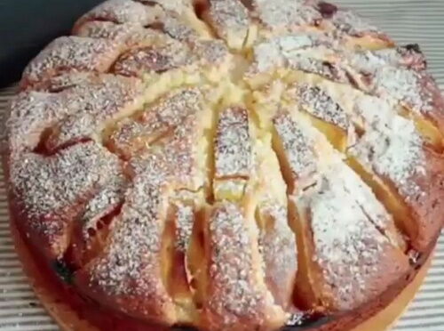 Творожная шарлотка Пальчики оближешь