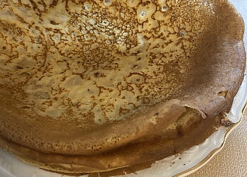 Блины с дырочками без дрожжей