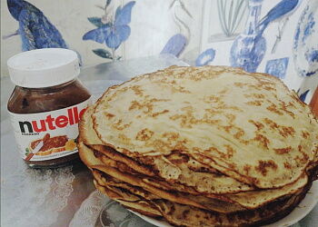 Льняные блины на молоке