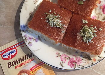 Турецкий пирог "Ревани"