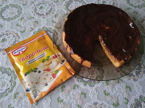 Фото рецепта Творопышный пирог