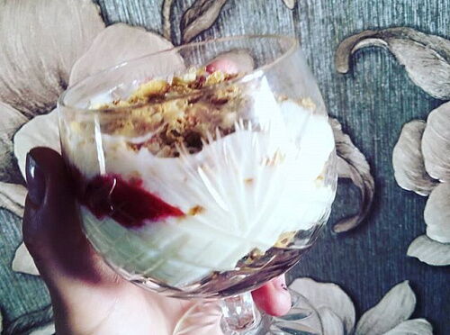 Фото рецепта Трайфл «Наполеон»