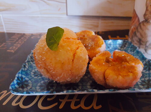 Фото рецепта Пирожное &quot;Персик&quot;