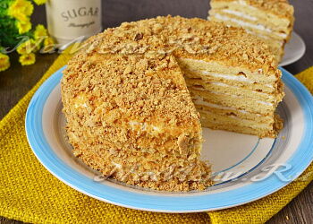 Торт Рыжик классический