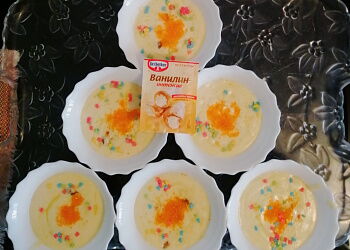 Творожный Мусс с Изюмом