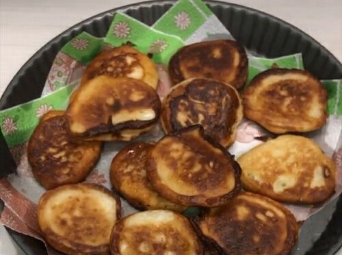 Фото рецепта Оладушки на скорую руку 