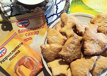 Постное печенье на рассоле