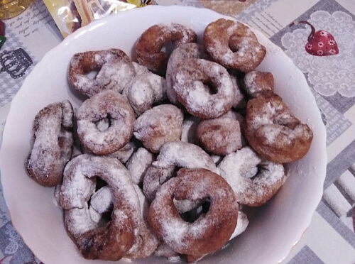 Фото рецепта Колечки в сахарной пудре