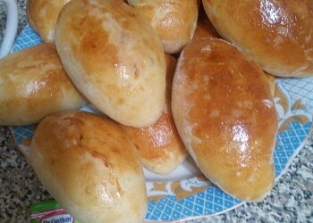 Пирожки с зеленым луком