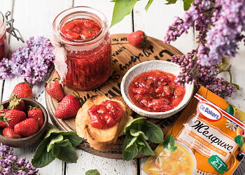 Варенье с клубникой и мятой