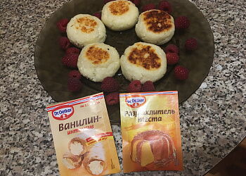 Сырники с кокосовой стружкой 