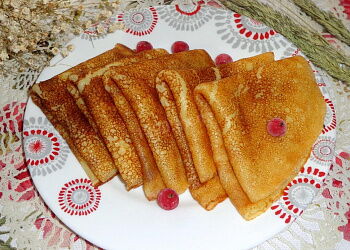 Блины заварные без яиц