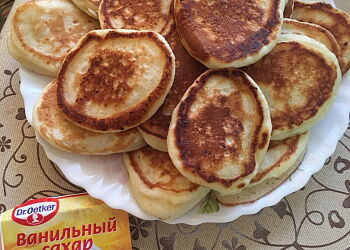 Оладушки с творогом