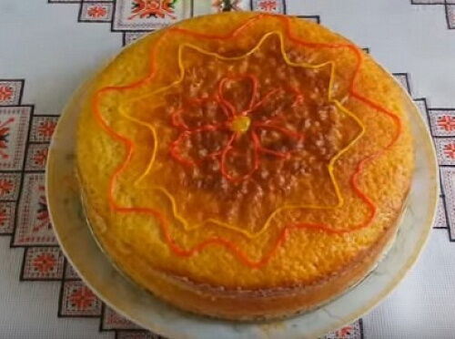 Фото рецепта Манник на молоке