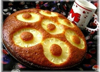 Пирог из ананасов