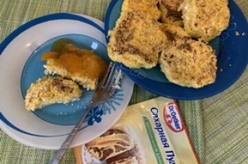 Диетически сырники без муки