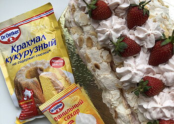 Меренговый рулет