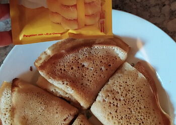 Ванильные блины